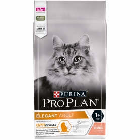 Pro Plan (Пурина Про план) Elegant для здоровья шерсти и кожи взрослых кошек с лососем