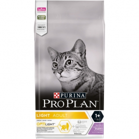 PRO PLAN (Пурина Про план) Light Adult корм для кошек с избыточным весом и кошек, склонных к полноте, с индейкой