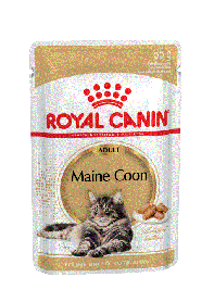 ROYAL CANIN MAINE COON ADULT (Роял Канин МЕЙН-КУН ЭДАЛТ для кошек, кусочки в соусе, 85 гр.)