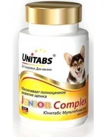UNITABS (Юнитабс) JuniorComplex для полноценного развития для щенков