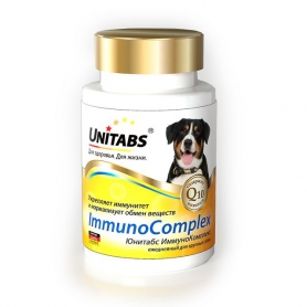 UNITABS (Юнитабс) ImmunoComplex для иммунитета для крупных собак, 100 табл.
