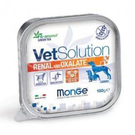MONGE VetSolution Renal & Oxalate Dog Монж РЕНАЛ ОКСАЛАТ лечебный влажный корм для собак при хронической почечной недостаточности, 150г