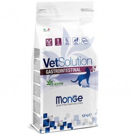 MONGE VetSolution Gastrointestinal Feline Монж ГАСТРОИНТЕСТИНАЛ лечебный сухой корм для кошек при расстройствах пищеварения