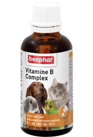 Беафар комплекс витаминов группы B для кошек, собак, грызунов и птиц Vitamin B Complex