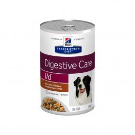 Влажный диетический корм для собак (консерва)  Hill's Prescription Diet i/d Digestive Care при расстройствах пищеварения, жкт, рагу курица с овощами, 354 г