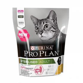 Pro Plan (Пурина Про план) Sterilised OptiDigest для взрослых стерилизованных кошек и кастрированных котов с чувствительным пищеварением с курицей