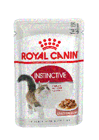 ROYAL CANIN INSTINCTIVE (Роял Канин ИНСТИНКТИВ для кошек кусочки в соусе, 85 гр.)