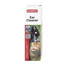 Капли Beaphar Ear-Cleaner для чистки ушей у кошек и собак 50 мл