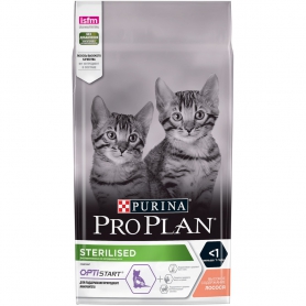 Pro plan (Пурина Про план) Kitten Sterilised для стерилизованных котят до года с лососем
