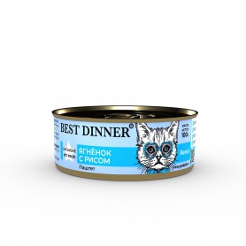 BEST DINNER EXCLUSIVE VET PROFI Renal БЕСТ ДИННЕР Ренал Ягненок с рисом, 0,1 кг