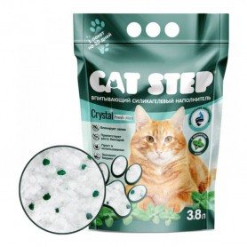 CAT STEP Arctic Fresh Mint Наполнитель впитывающий силикагелевый