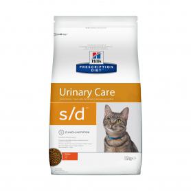 Hill's Prescription Diet s/d Urinary Care при профилактике мочекаменной болезни (мкб) для кошек, курицей